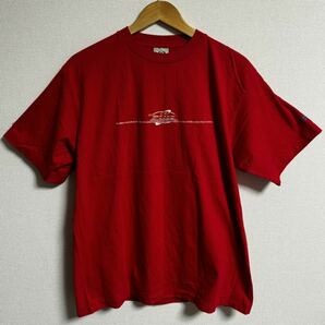 【古着】PIKO ピコ 半袖Tシャツ 赤 XLサイズ オールドサーフの画像2