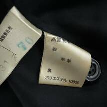 【古着】90s レザージャケット　ブラック　フリーサイズ位 日本製　常田　ヴィンテージ　レディース_画像8