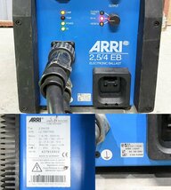 H660●ARRI アリ ARRISUN アリサン 40/25 4000W ARRI 2.5/4 EB ELECTRRONIC BALLAST バラスト 撮影 舞台 照明 スポットライト_画像10