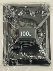  new goods unused / Anker Prime Wall Charger (100W, 3 ports, GaN) FRAGMENT Edition / anchor fast charger f rug men to design 