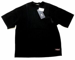 新品 タグ付き 未使用 UNDERCOVER EASTPAK アンダーカバー×イーストパック トップス カットソー Tシャツ 半袖 ブラック 黒 size3 ポケット