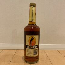 同梱可能 I.W. HARPER GOLD MEDAL ハーパー ゴールドメダル 旧ボトル 750ml 43% 86proof 古酒 ケンタッキー バーボン ウイスキー_画像2