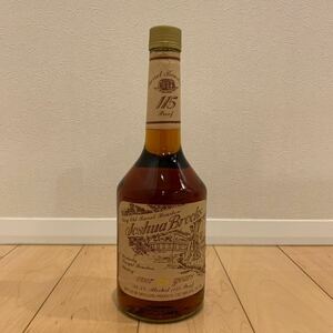 ジョシュア ブルックス 15年 750ml 57.5% Joshua Brooks 115proof ケンタッキー ストレート バーボン ウイスキー 古酒 未開栓 1円スタート