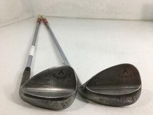 中古 キャロウェイ MACK DADDY2 ウェッジ　スレート WEDGE 2本SET D/G ツアーイシュー[2768