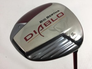 【格安スタート】中古美品 ビッグバーサ ディアブロ ドライバー Neutral 2009 (USA仕様) 1W アルディラ DVS 9 S