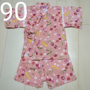 90センチ　マイメロディ　甚平　マイメロ