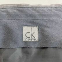 履き心地◎★CK Calvin Kleinカルバンクライン★パンツ スラックス ボトムス オンワード樫山 メンズ グレーストライプ サイズ31 w79/TT7655_画像7