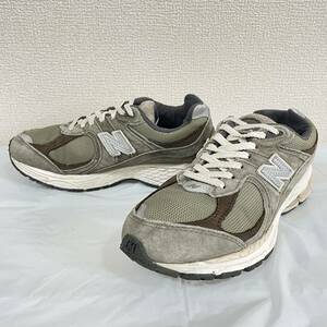 廃番◎ ★New Balance ニューバランス★ M2002RHN スニーカー シューズ 靴 グレー ストリート ローカット サイズ 23.5cm/752