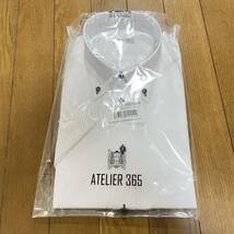 4点まとめ◎★ATELIER 365 アトリエ★半袖 ワイシャツ Yシャツ ボタン ダウン ホワイト ストライプ フォーマル ビジネス シャツ セット/SH2_画像5