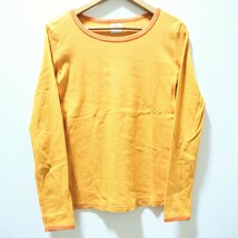 大人気◎★coen コーエン★長袖 Tシャツ トップス コットン クルーネック ボーダー カットソー レディース サイズL/ZZ7762_画像1