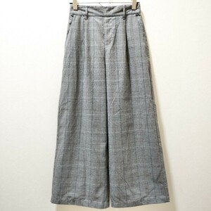  great popularity **OLIVE des OLIVE Olive des Olive * wide pants strut bottoms Glenn check pattern lady's size M/ZZ7775