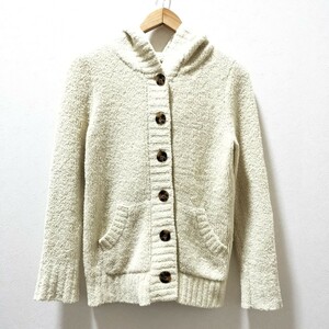  great popularity **Gap Gap * cardigan hood f-ti.... knitted long sleeve pocket stretch lady's size S/ZZ7859