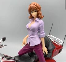 フィギュア　ルパン三世　峰不二子バイクセット_画像2