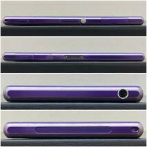 【動作確認済み】 SONY Xperia Z1 SO-01F 32GB Purple docomo ソニー エクスペリア Android アンドロイド スマホ ドコモ 中古 携帯電話 紫_画像5