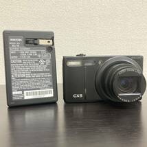 RICOH CX5 ZOOM LENS f=4.9-52.5 1:3.5-5.6 リコー カメラ 動作未確認 中古 ジャンク コンパクト デジタルカメラ_画像1