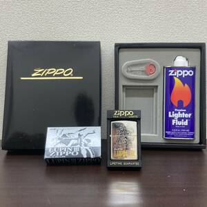 Zippo LUPIN Ⅲ 1996 ジッポ ルパン三世 中古 着火未確認 アンティーク コレクション 喫煙具 喫煙グッズ 発火石 オイル セット