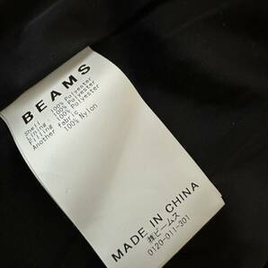 【未使用美品・希少】BEAMS M65 フリースジャケット ブラック size:XLの画像6