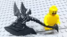 両手斧　LEGO互換　匿名配送　レゴ武器　スラーンド　ドーザーアクス　モンハン　ギロチン　死神　大鎌　デーモンの大斧　こどもの日_画像5
