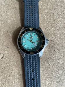 激レア　セイコー 2625-0010 ミントグリーン文字盤　SEIKO Teal 150m Diver