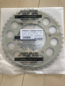 SUNSTAR スプロケット520 45t YZF-R6 R1 R25 R3 MT-25 GSX-R600 R750 R1000 ninja 250 ゼファー400 