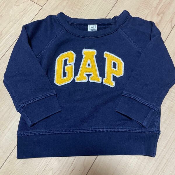 GAP トレーナー　18-24month 90cm ネイビー