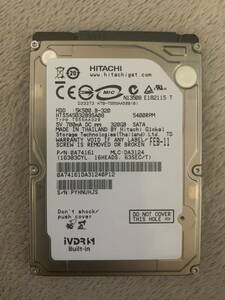 〓HITACHI〓　2.5インチHDD iVDR-S 320GB 動作品①