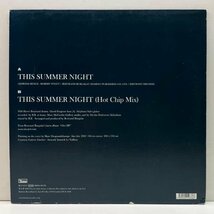 美盤!! 12インチ UKプレス ROBERT WYATT / BERTRAND BURGALAT This Summer Night ロバート・ワイアットが歌う絶品ブリージン・ディスコ！_画像2