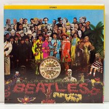 美品!! US初期プレス THE BEATLES Sgt. Pepper's Lonely Hearts Club Band (Capitol SMAS 2653) 紙製CUT-OUTSカード付属 ビートルズ LP_画像1