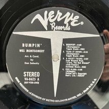 美盤!! VANGELDER刻印 USオリジナル WES MONTGOMERY Bumpin' ('65 Verve V6-8625) w/ Roger Kellaway, Bob Cranshaw, Grady Tate_画像4