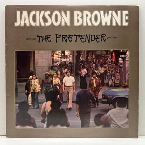 良好品!! US初期プレス 雲ラベル JACKSON BROWNE The Pretender ('76 Asylum) Lowell George, Graham Nash, David Crosby ほか 豪華面子