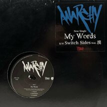 国内 12インチ ANARCHY My Words / Switch Sides ('08 R-Rated) 漢 a.k.a. GAMI アナーキー Instrumental, Accapella ver.収録_画像1