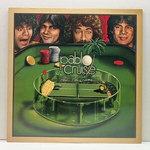 【カラッとした真夏の爽快感溢れる疾走AOR傑作】国内 PABLO CRUISE Part Of The Game ('79 A&M) I Want You Tonight ほか パブロ・クルーズ