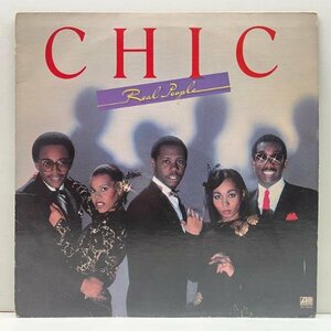 美再生!! USオリジナル CHIC Real People ('80 Atlantic) シック／リアル・ピープル NYディスコ ドラムブレイク You Can't Do It Alone