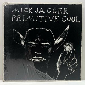 美盤!! JPNオリジナル MICK JAGGER Primitive Cool ('87 CBS・Sony) JEFF BECK 参加 ミック・ジャガー ソロ 2nd.アルバム LP