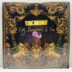 シュリンク良好!! USプレス 2LP ゴールドヴァイナル仕様 BIG K.R.I.T. King Remembered In Time ('15 Green Streets) MIXTAPE 傑作