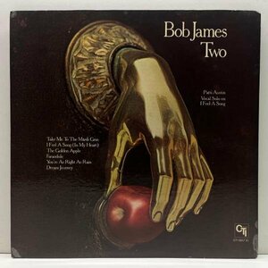 Cut無し!良好! VANGELDER刻印 USオリジナル BOB JAMES Two ('75 CTI) ドラムブレイク DJ PREMIER, ROYKSOPP サンプリング ネタ 宝庫