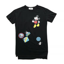 【980円スタート】 USA 古着 Y.J COLLECTION ディズニー ミッキーマウス キャラクター Tシャツ レディースS相当 古着卸 Disney 中古 BA1414_画像1