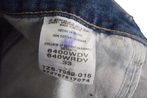 【980円スタート】USA 古着 Wrangler ラングラー デニムパンツ ジーパン ハーフパンツ ペインターパンツ カーペンター 半ズボン W33 CE0011_画像4