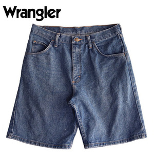 USA 古着 Wrangler ラングラー デニムパンツ ジーパン ハーフパンツ ジーンズ 半ズボン W32 CE0018