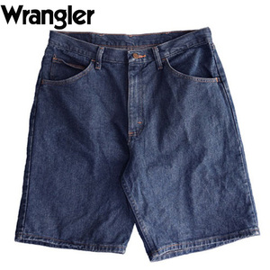 USA old clothes Wrangler Wrangler Denim pants ji- bread shorts jeans short pants W34 CE0022