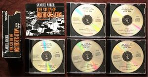 5枚組CD/SAMUEL ADLER/THE STUDY OF ORCHESTRATION/456曲6時間収録/古典から現代音楽まで/サミュエル・アドラー/オーケストラ研究/教材1989
