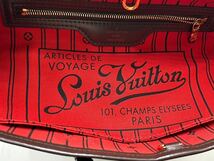 ♪ LOUISVUITTON ルイヴィトン ダミエ ネヴァーフル トートバッグ ハンドバッグ_画像4