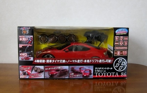 JOZEN ジョーゼン　1/12スケール　ラジコン　ラジオコントロール　TOYOTAトヨタ 86　動作確認済　取扱説明書有