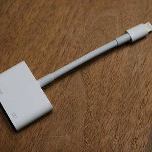 [現行モデル] Apple純正 Lightning to Digital AV Adapter A1438 MD826AM/A iPhone iPad ライトニング デジタルAV アダプタ Cの画像1