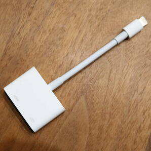 [現行モデル] Apple純正 Lightning to Digital AV Adapter A1438 MD826AM/A iPhone iPad ライトニング デジタルAV アダプタ Uの画像1