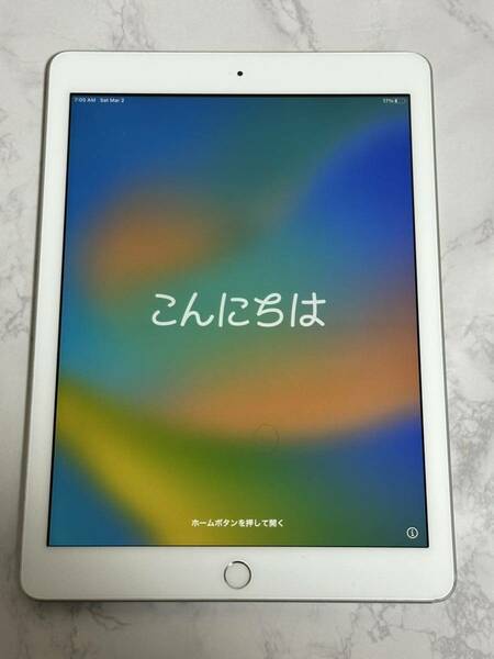 iPad 6世代 32GB Wi-Fiモデル シルバー sku07 バッテリー難あり