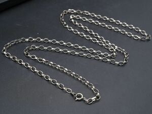 【1161】SILVER シルバー 925 ネックレス チェーン 長さ約82cm TIA