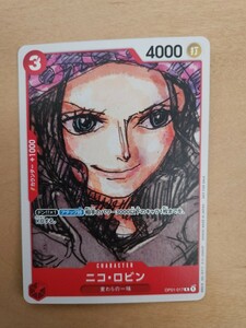 美品★ロビン プレミアムカードコレクション One Piece Film Red Premium Card Collection Film Red　ワンピース　映画　特典　未使用