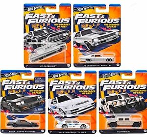 【新品5個セット】エルカミーノ ノヴァ ビュイック ジェッタ ハマー ワイルドスピード FAST & FURIOUS HW DECADE OF FAST ホットウィール