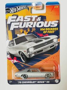 【新品】ホットウィール HotWheels ワイルドスピード　CHEVROLET NOVA SS